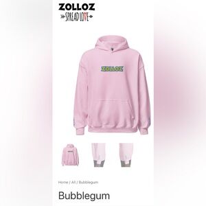 Brand new zolloz brand pink sweater